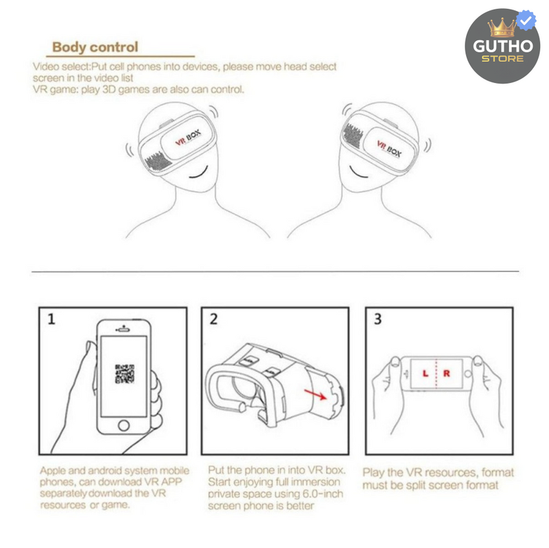 Gafas 3d Realidad Virtual VR BOX - Jugueteria