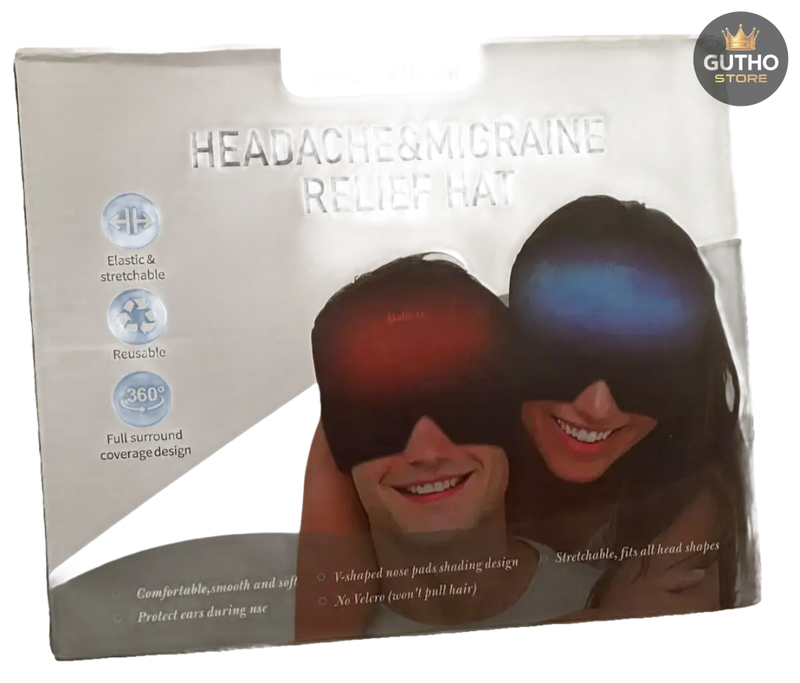 Gorro Gel Alivio Migraña Dolor cabeza Hogar