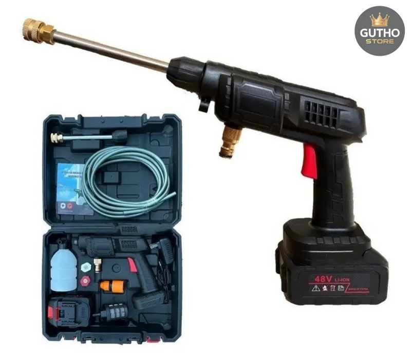 Hidrolavadora inalambrica 2 BATERIAS 48V - Vehículos