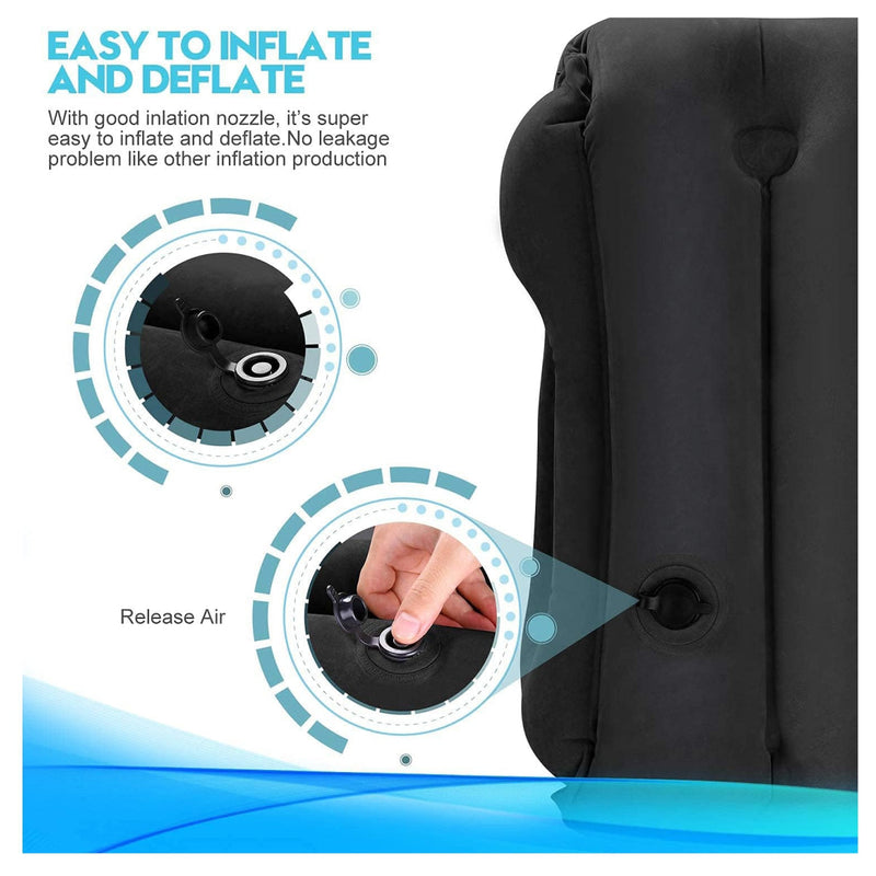 Almohada Inflable De Viaje Avion Carro - Hogar