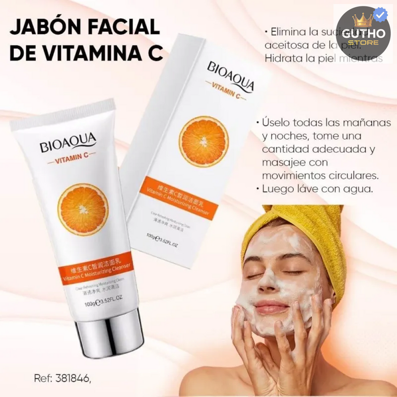 Jabon Vitamina C BIOAQUA - Belleza