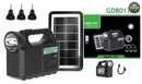 Kit lam Panel Solar + 3 Bom USB GD8017MK - Herramientas