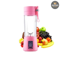 Licuadora Portátil Recargable Para Jugos - Rosado - Deportes