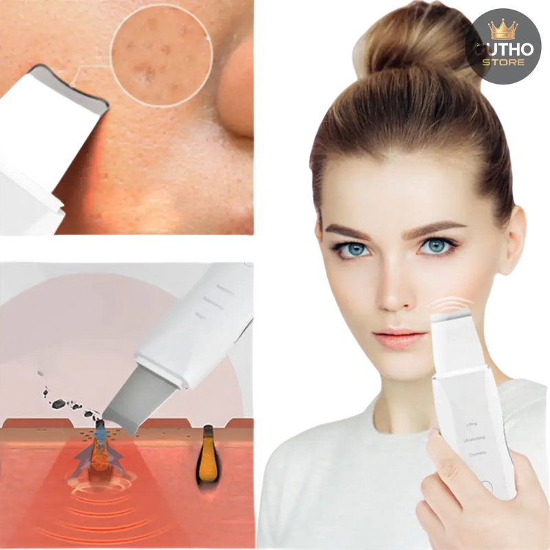 Limpiador Facial 3 En 1 Espatula Acne - Belleza