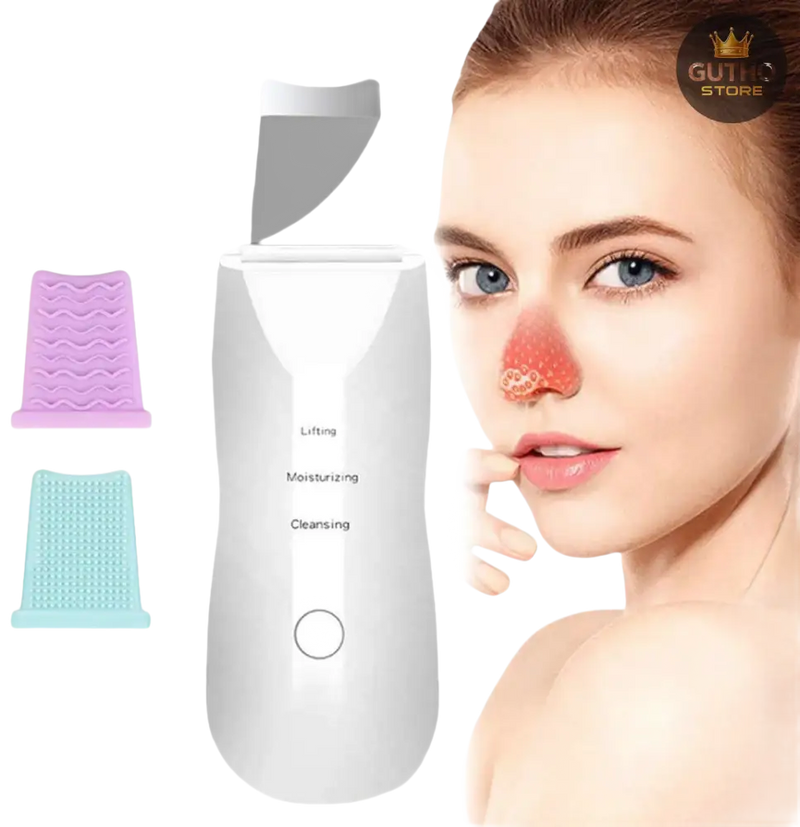 Limpiador Facial 3 En 1 Espatula Acne - Belleza