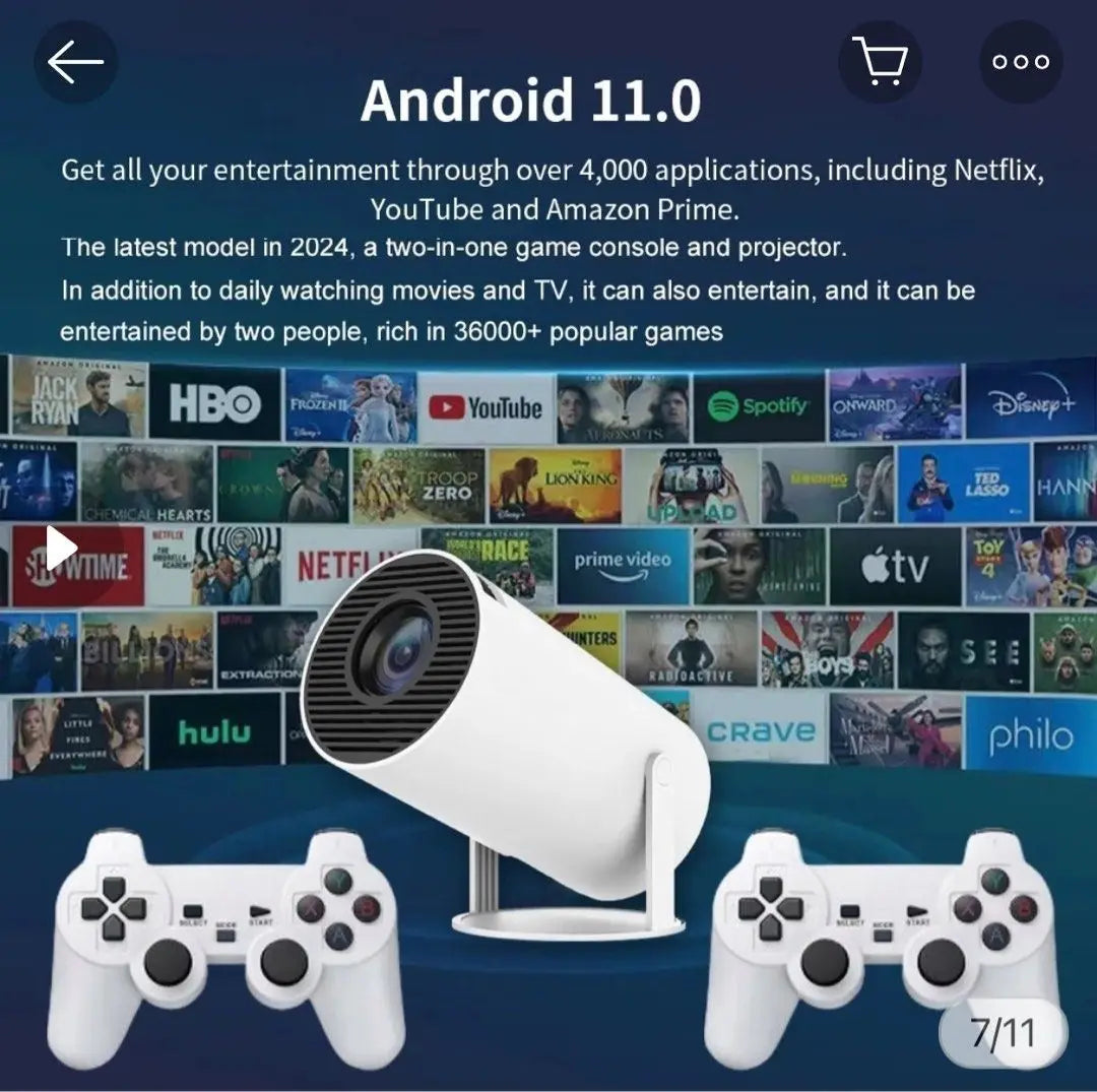 Imagen Proyector M300 Vista Trasera