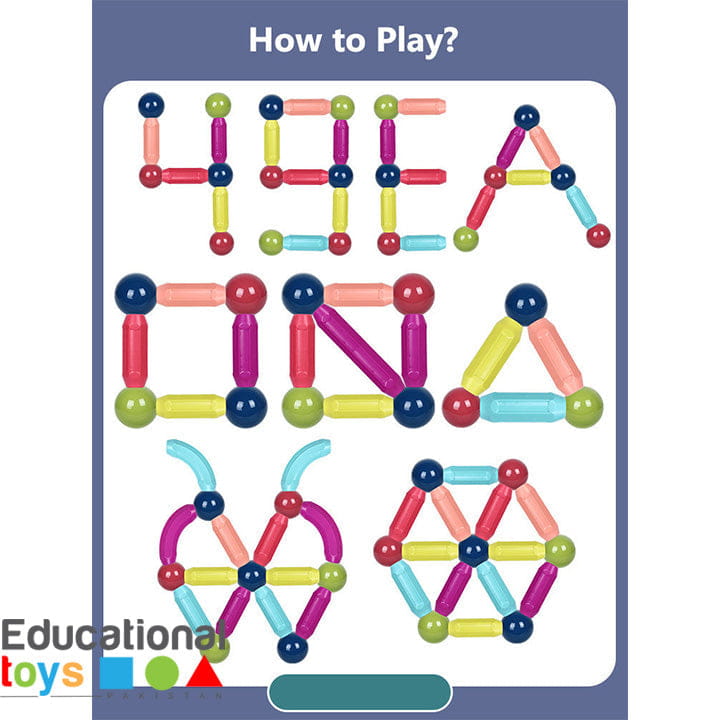Bloques Magnéticos de Colores