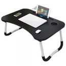 Mesa Plegable Multifuncional Desayuno PC - NEGRO