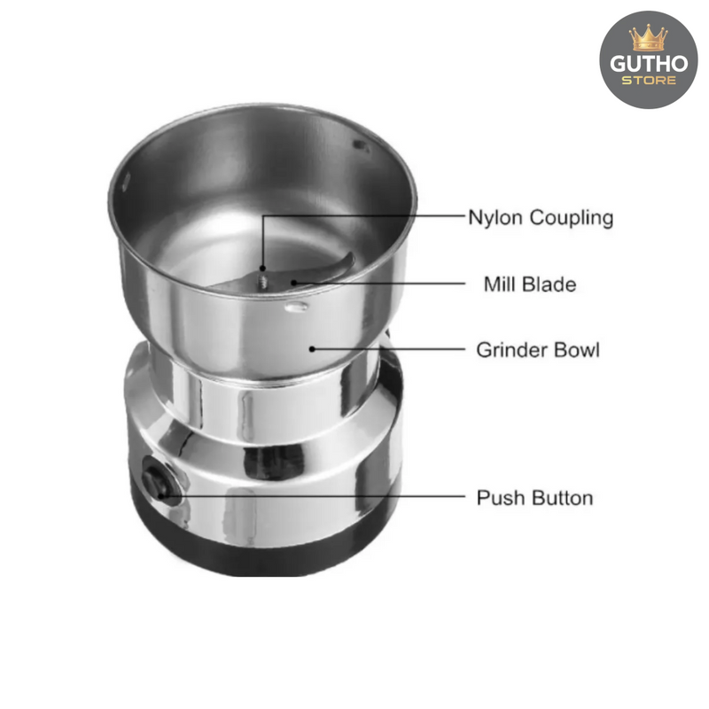 Mini Molino De Cafe Y Especias Eléctrico - Cocina