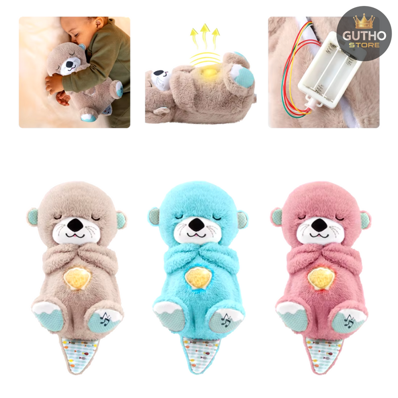 Nutria Peluche Respira Controla Ansiedad Jugueteria