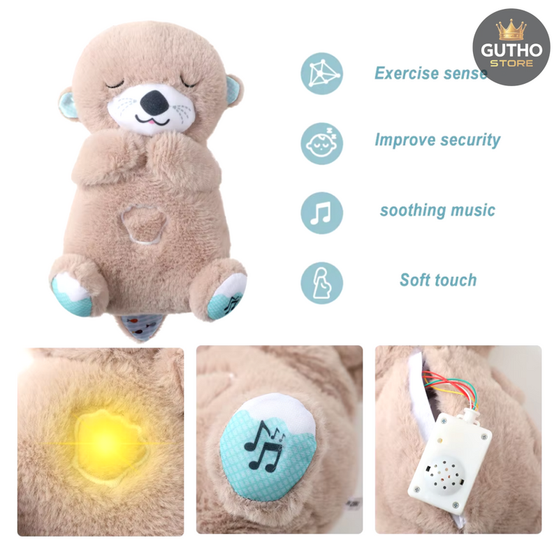 Nutria Peluche Respira Controla Ansiedad Jugueteria