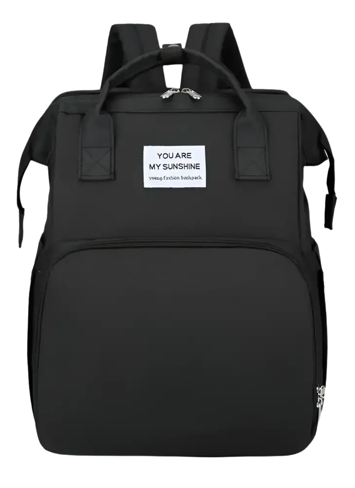 Pañalera Cambiador para Bebé con USB NEGRO Bebé