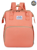 Pañalera Cambiador para Bebé con USB ROSA Bebé