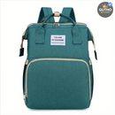 Pañalera Cambiador para Bebé con USB VERDE Bebé