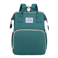 Pañalera Cambiador para Bebé con USB VERDE Bebé