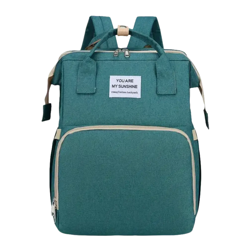 Pañalera Cambiador para Bebé con USB VERDE Bebé