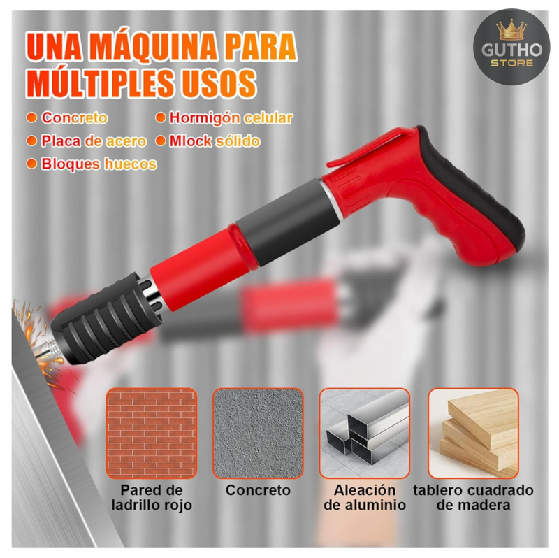 Pistola Remachadora Accesorios Estuche - Herramientas