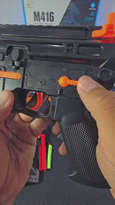 Pistola Hidrogel M416 + Silenciador + Mi