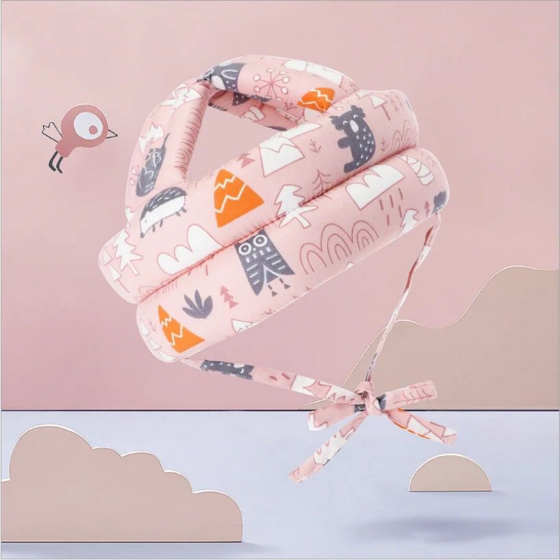 Protector de cabeza de bebé - Rosado - Bebé