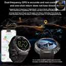 Reloj Inteligente Dm58 Gps Brújula 5atm Deportes