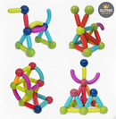 Set Fichas magnéticas de 64 PCS - Jugueteria