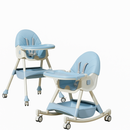 Silla Comedor Mesedora Bebe - Azul - Bebé