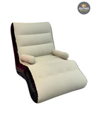 Sofa Inflable Reposapies gris Hogar