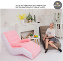 Sofa Inflable Reposapies Hogar