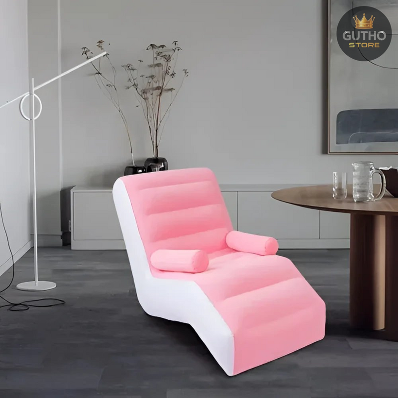 Sofa Inflable Reposapies Hogar
