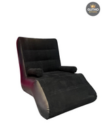 Sofa Inflable Reposapies negro Hogar