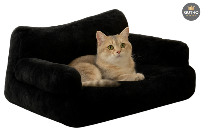 Sofa Para Mascotas Línea ECO NEGRO / GRANDE Mascotas