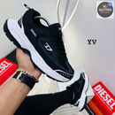 Tenis Diesesl Caballero - Negro-blanco / 37 - Ropa Deportiva