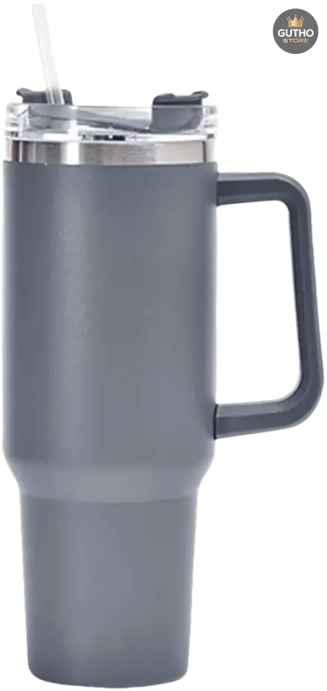 Termo tipo Stanley de Acero Inoxidable - GRIS - Deportes
