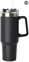 Termo tipo Stanley de Acero Inoxidable - NEGRO - Deportes