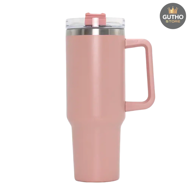 Termo tipo Stanley de Acero Inoxidable - PALO ROSA - Deportes
