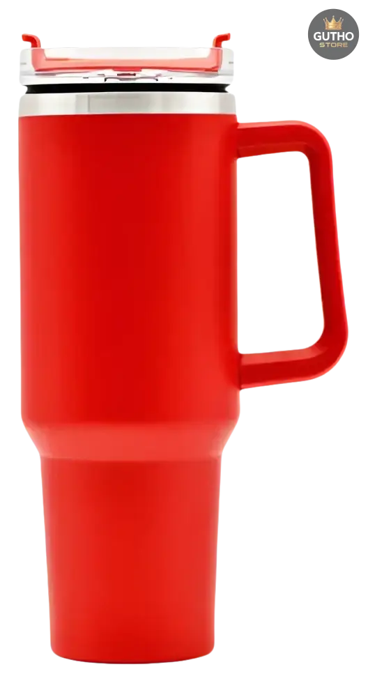 Termo tipo Stanley de Acero Inoxidable - ROJO - Deportes