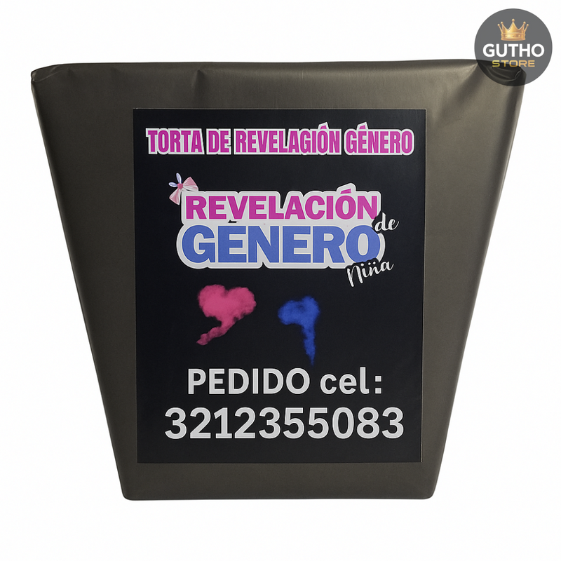 Torta de Humo 25 Tiros Revelación