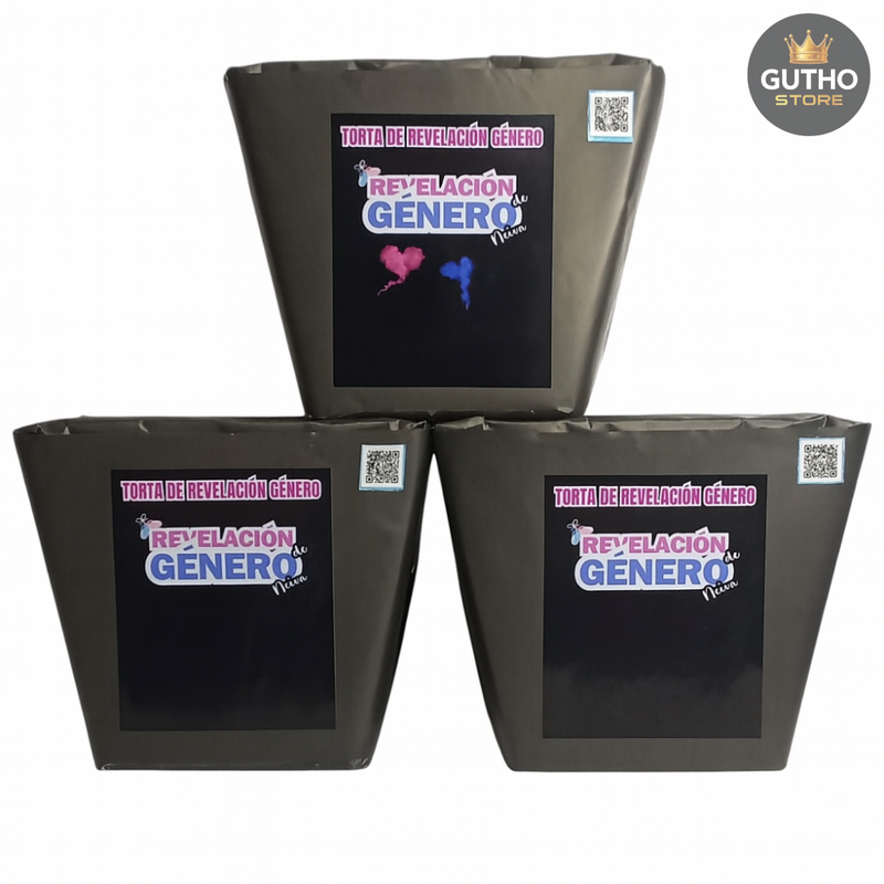 Torta de Humo 25 Tiros Revelación